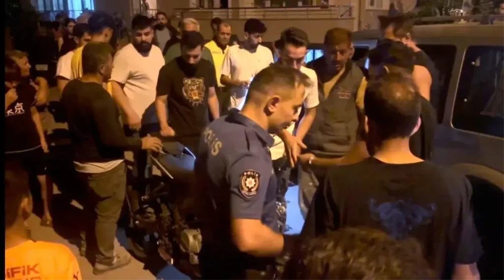 Erzincan’da Motosiklet Otomobil Çarpışması