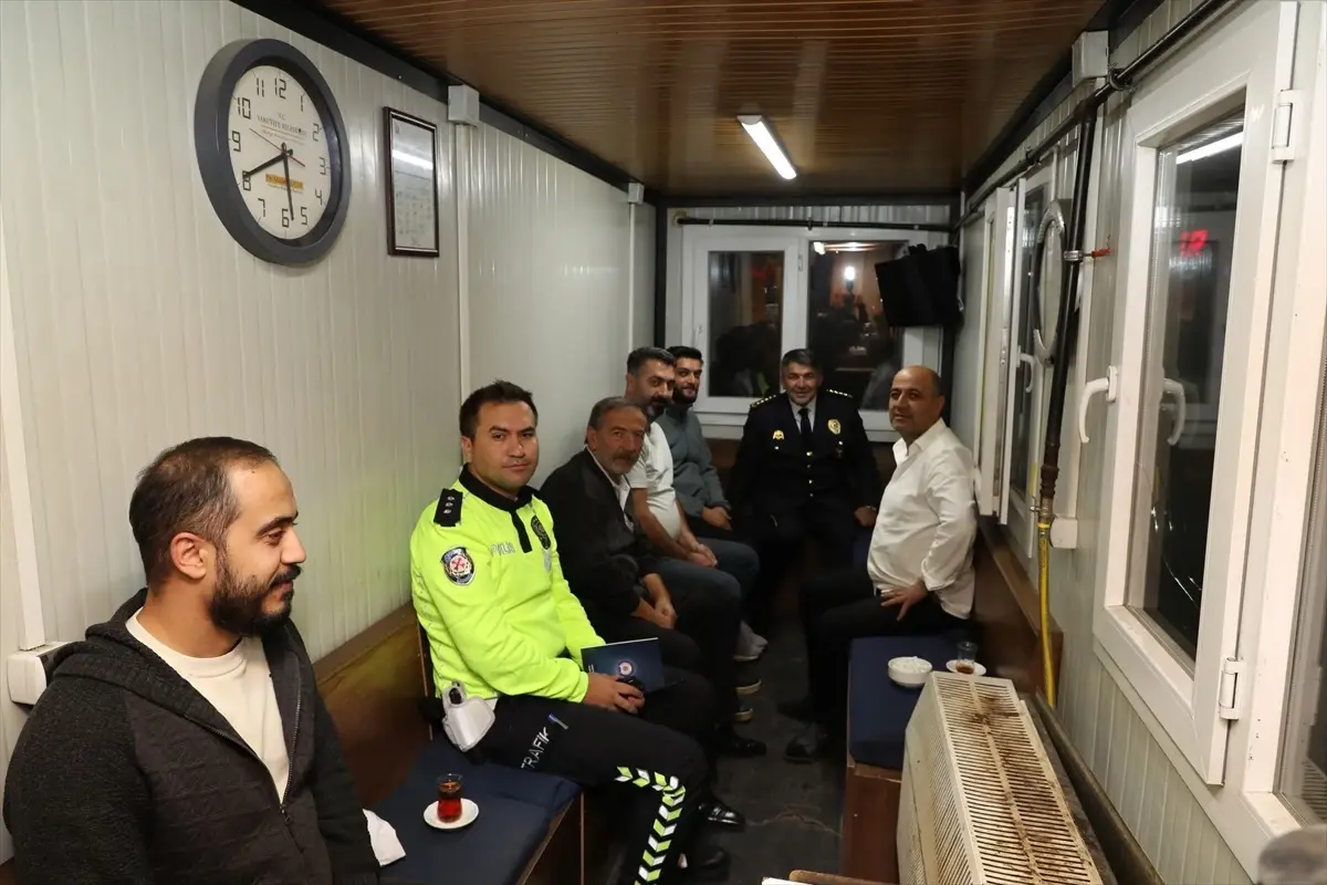 Erzurum İl Emniyet Müdürü Karaburun’dan Ziyaretler