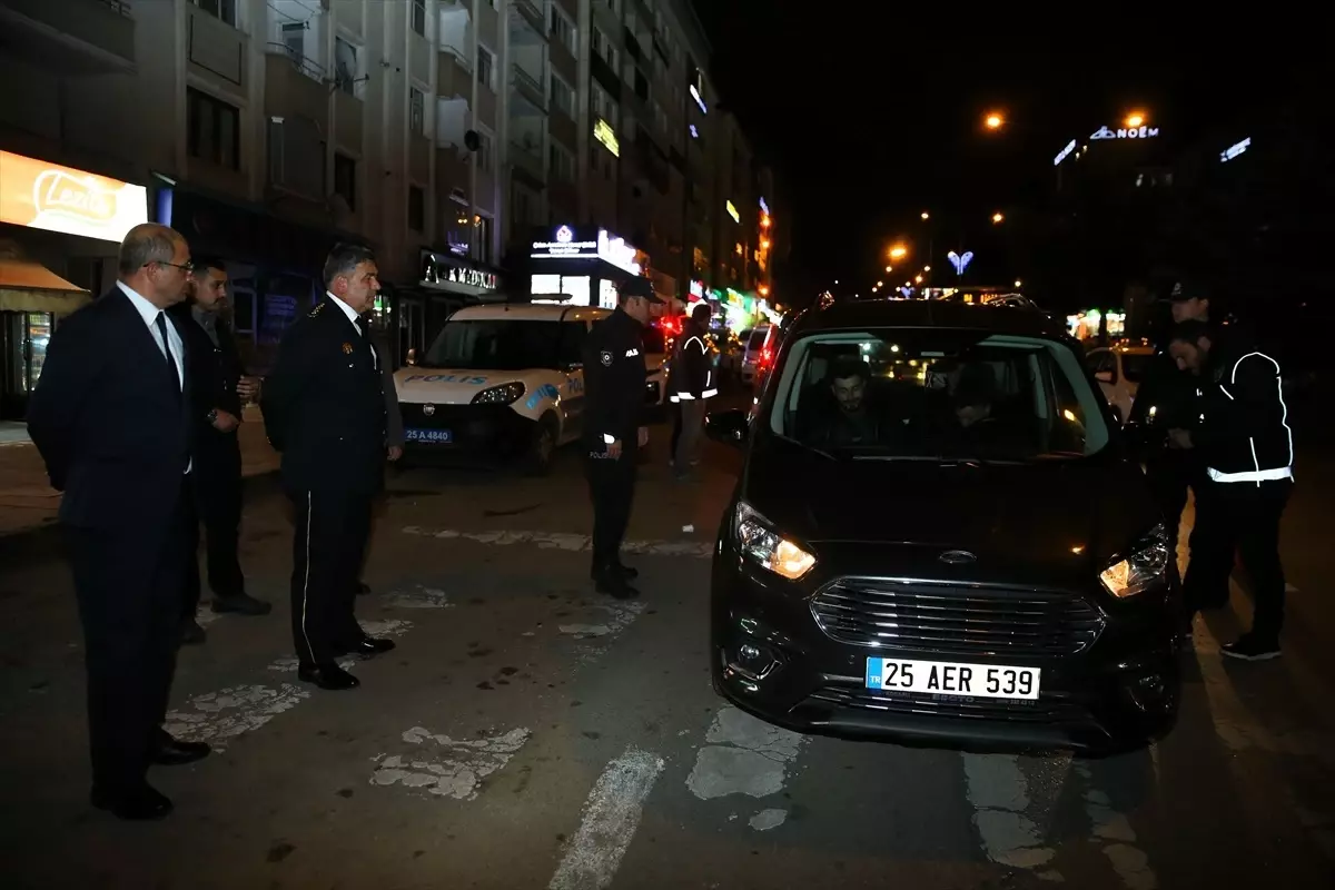 Erzurum’da Yeni Emniyet Müdürü Karaburun’dan Huzur Uygulaması