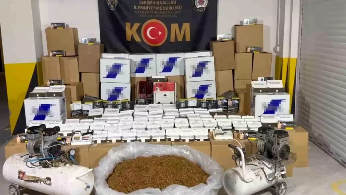 Kaçak Tütün Operasyonu: 315 Kilogram Ele Geçirildi
