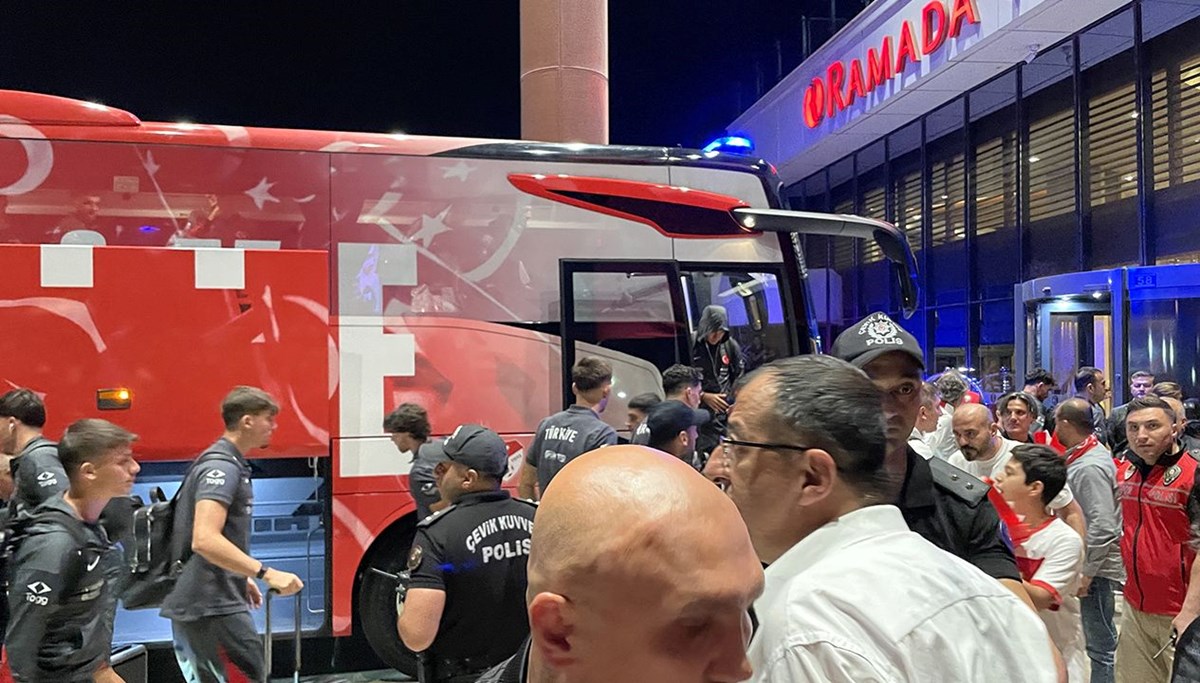 A Milli takım İspanya maçı için Konya’da