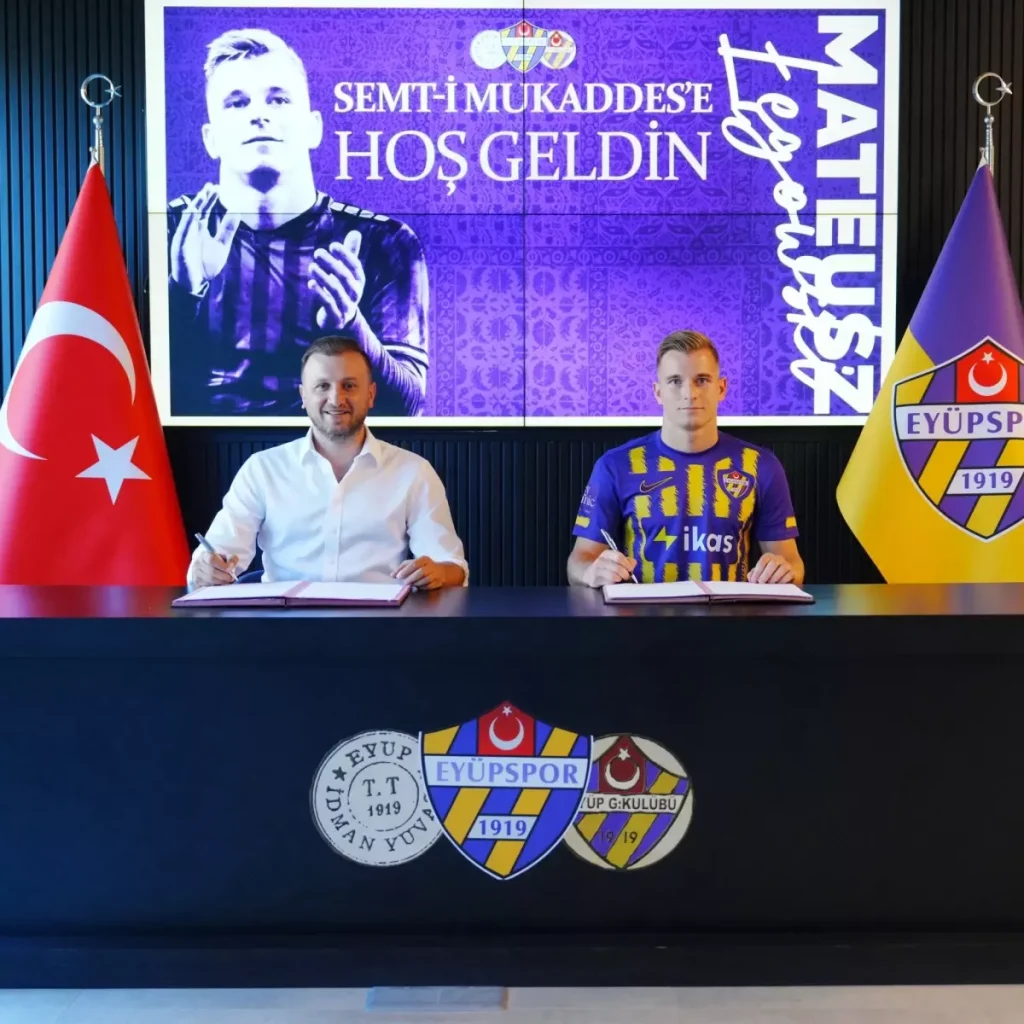 Eyüpspor, Polonyalı Orta Saha Mateusz Legowski’yi Transfer Etti