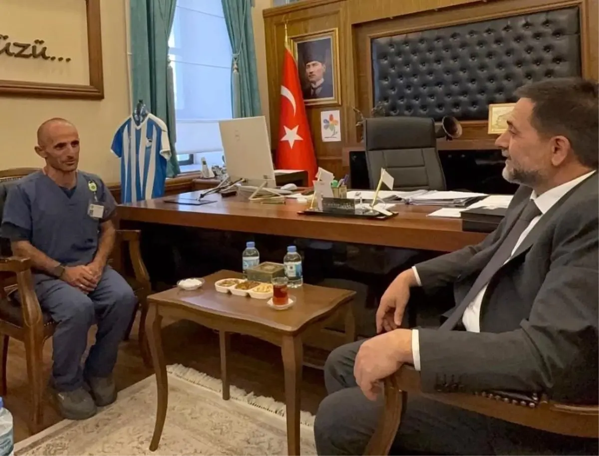 Fenomen Çoban Şahin Dürlü, Başkan Uçar’ı Ziyaret Etti