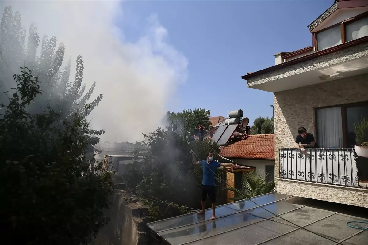 Fethiye’de Ev Yangını: Bir Ev Kullanılmaz Hale Geldi