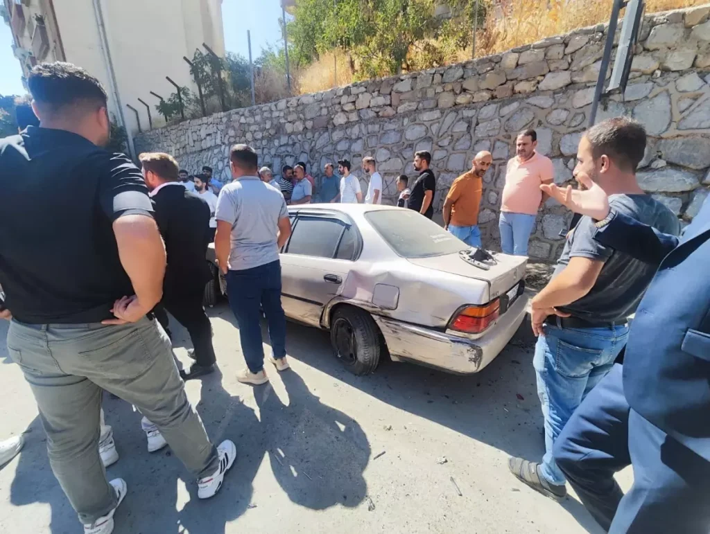 Hakkari’de Freni Boşalan Çekici 5 Araca Çarptı