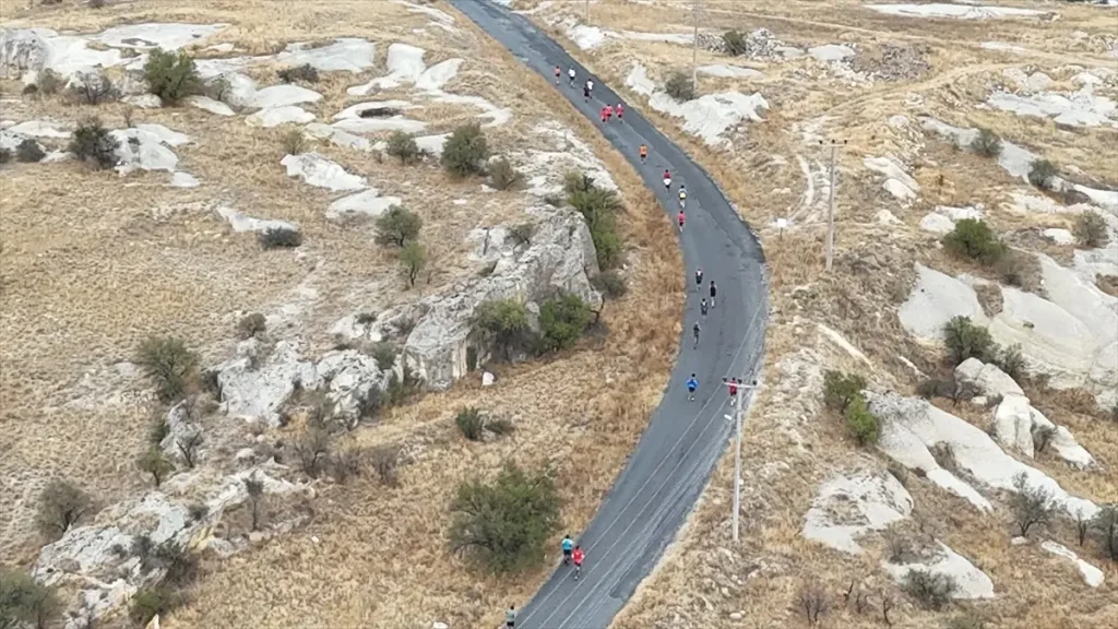 Nevşehir’de Uluslararası Gomeda Ultra Valley Trail Koşusu Başladı