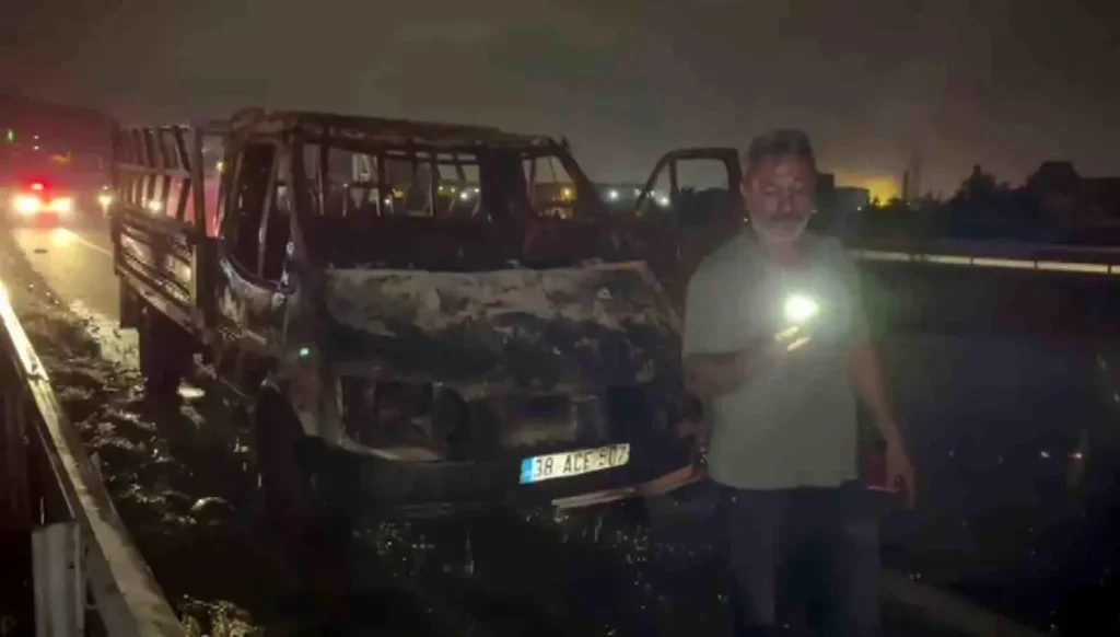 Ekmek Tekncesi Alevlere Teslim Oldu