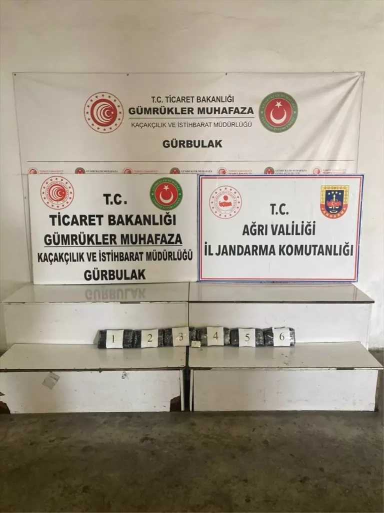 Gürbulak Gümrük Kapısı’nda Uyuşturucu Operasyonu