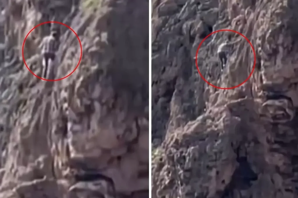 Falezlerdeki Kişi Panik Yarattı: Gerçekler Öğrenilince Şaşkınlık Verdi