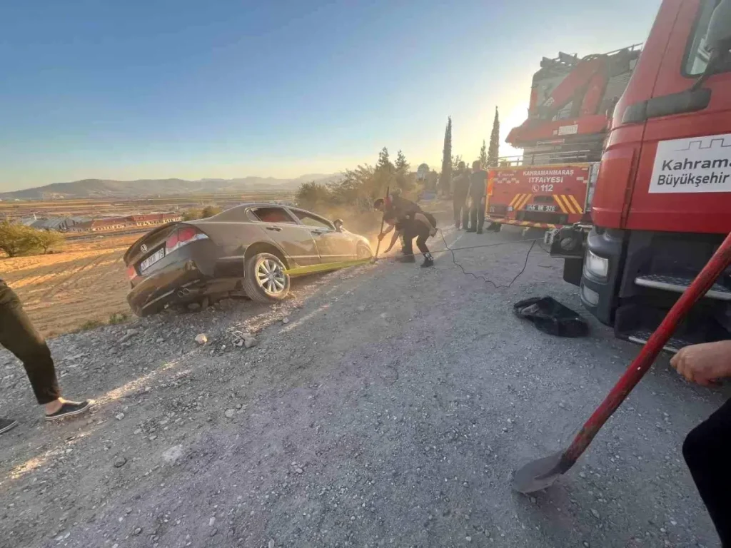 Kahramanmaraş’ta Trajik Trafik Kazası: Sürücü Yaralandı
