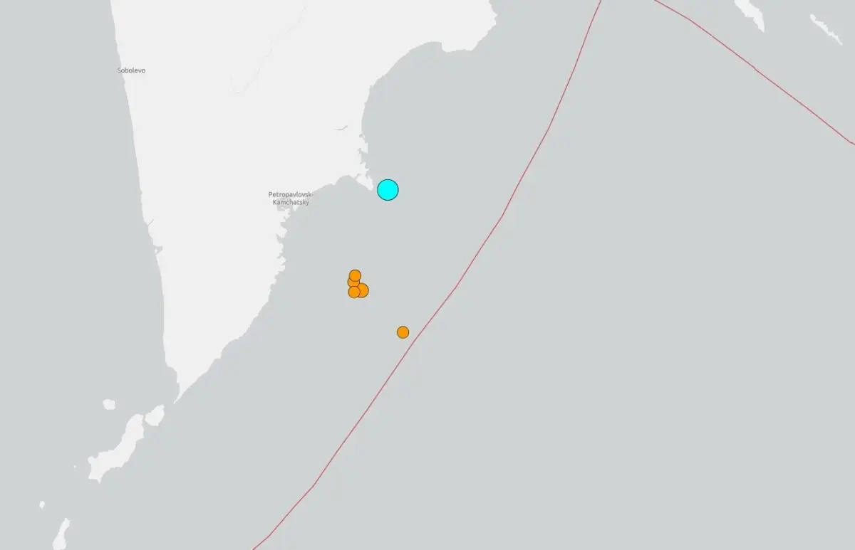 Kamçatka’da 7.4 Büyüklüğünde Deprem