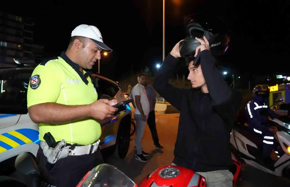 Kırıkkale’de Motosiklet Denetimleri: Kask Kullanımı Arttı