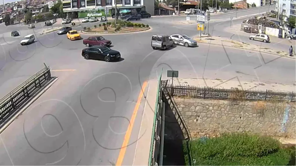 Kırıkkale’de Trafik Kazaları KGYS Kameralarında