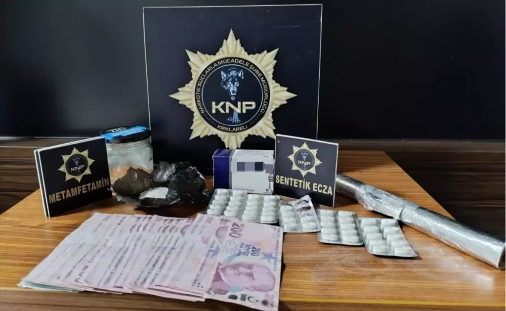 Uyuşturucu Ticareti Yapan Zanlı Kırklareli’nde Tutuklandı
