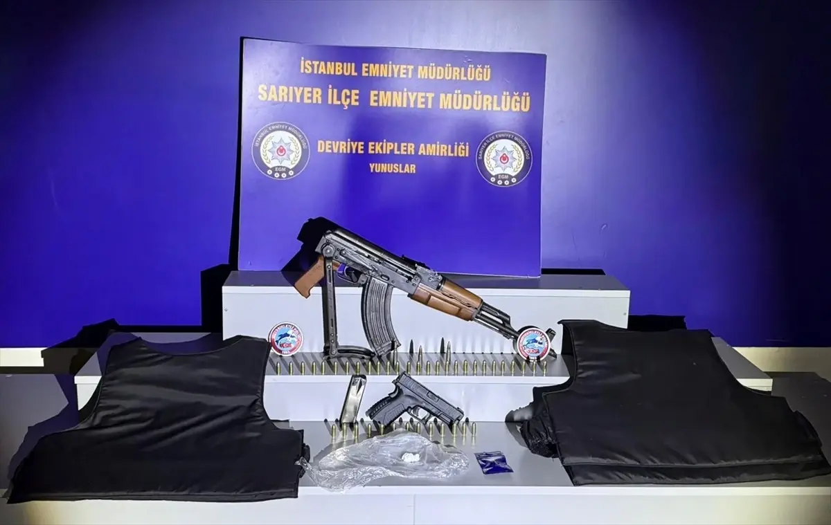 Kırmızı Bültenli Zanlı Sarıyer’de Yakalandı