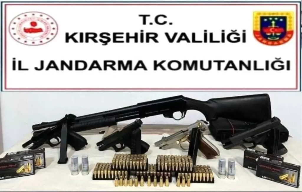 Ruhsatsız Silah Operasyonu: 5 Kişi Yakalandı