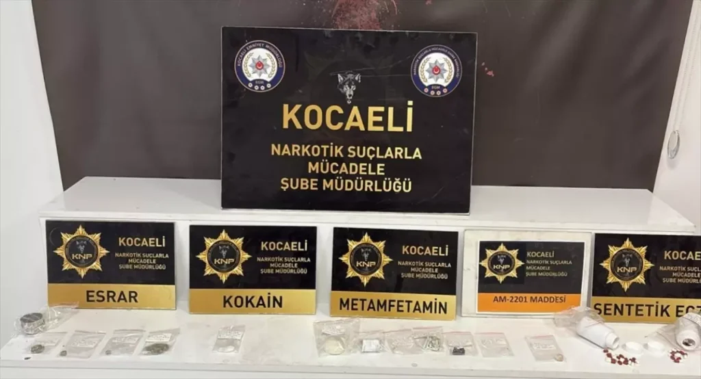 Kocaeli’de Uyuşturucu Operasyonu: 9 Tutuklu