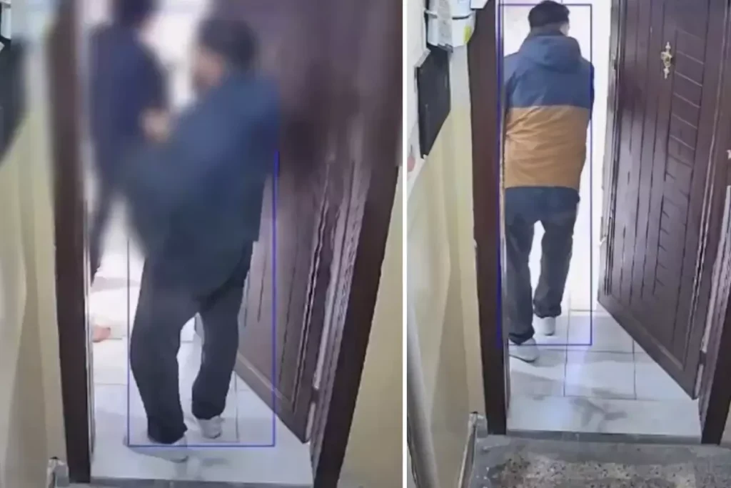 Kurye Müşterinin Evine Girmeye Çalıştı