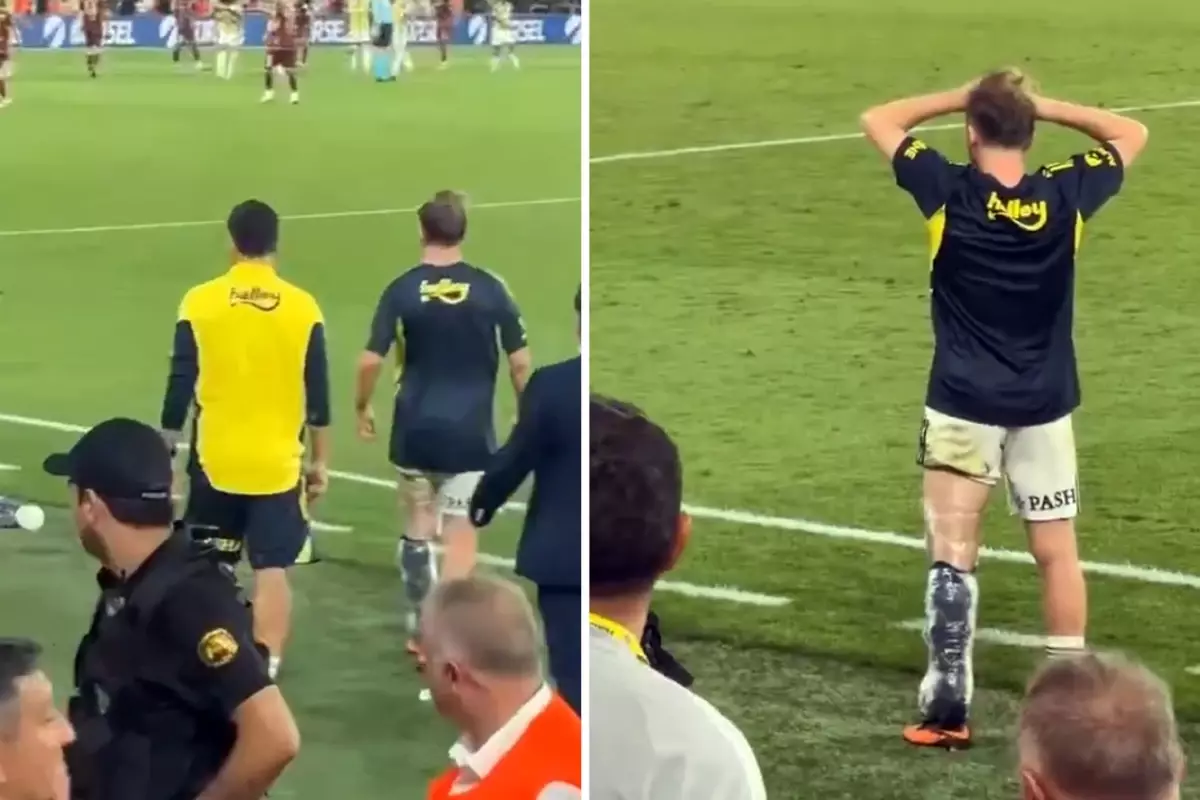 Sahaya Moral Veren Kerem Aktürkoğlu Taraftarı Büyüledi