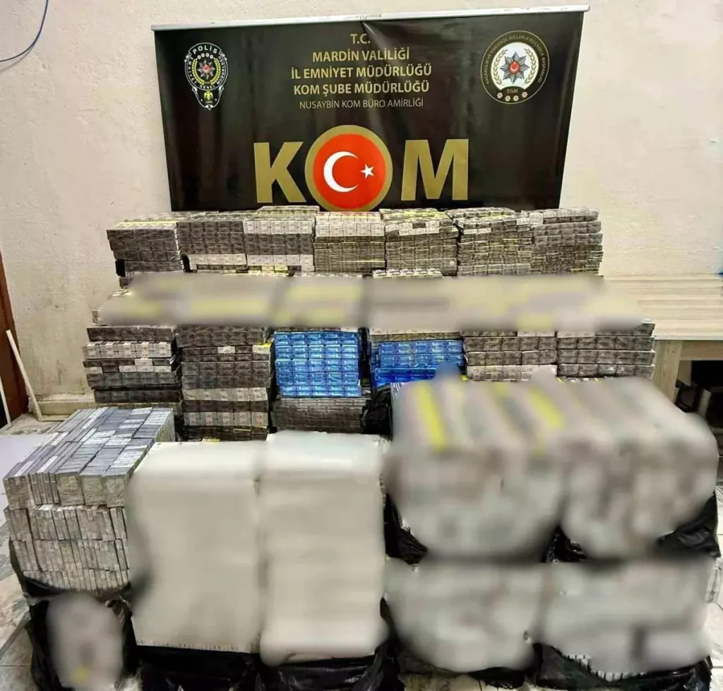 Kaçak Sigara Operasyonu: 15 Bin Paket Ele Geçirildi