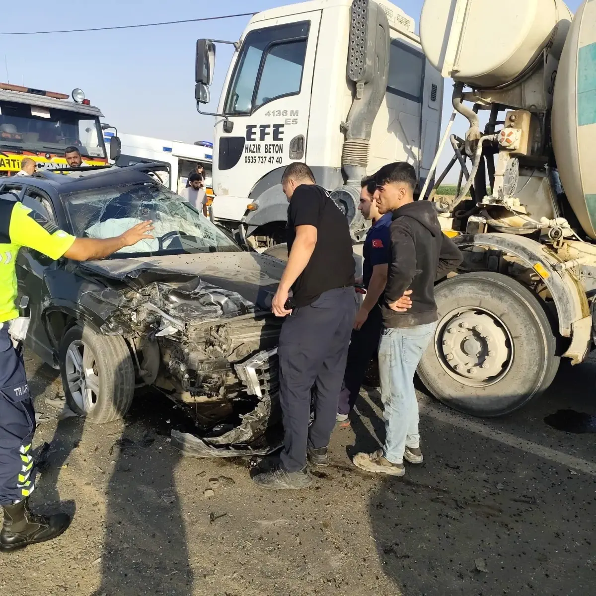 Mardin’de Zincirleme Trafik Kazası: 7 Yaralı