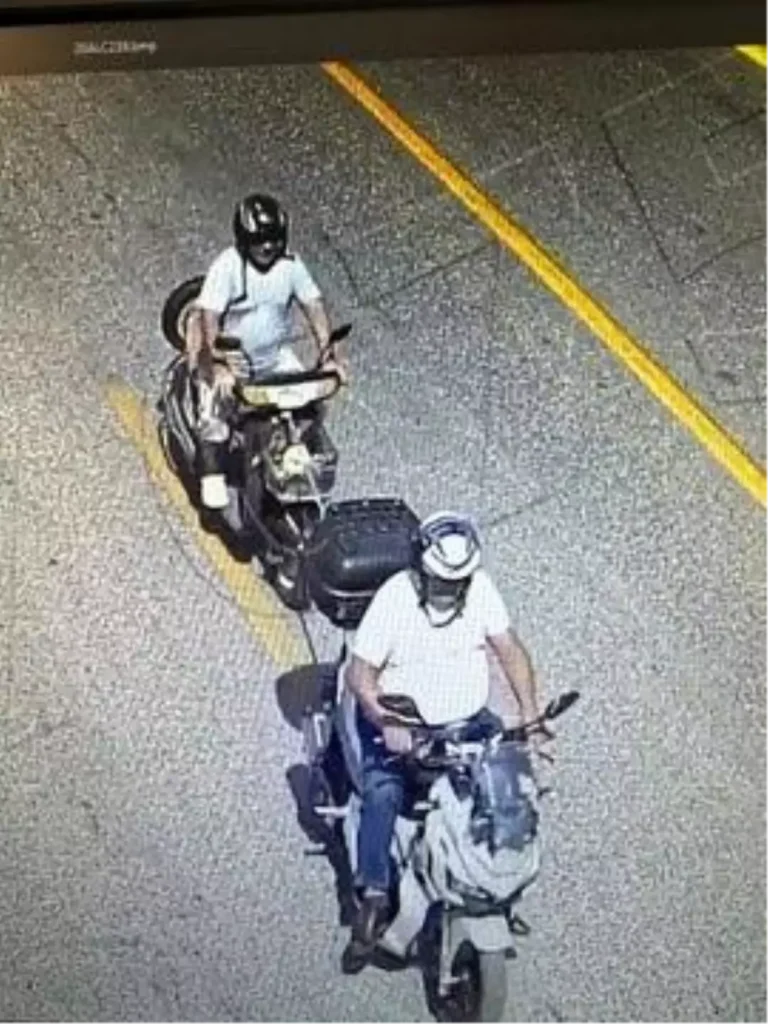 “Motosiklet Sürücüsüne Trafiği Tehlikeye Attığı İçin Ceza”