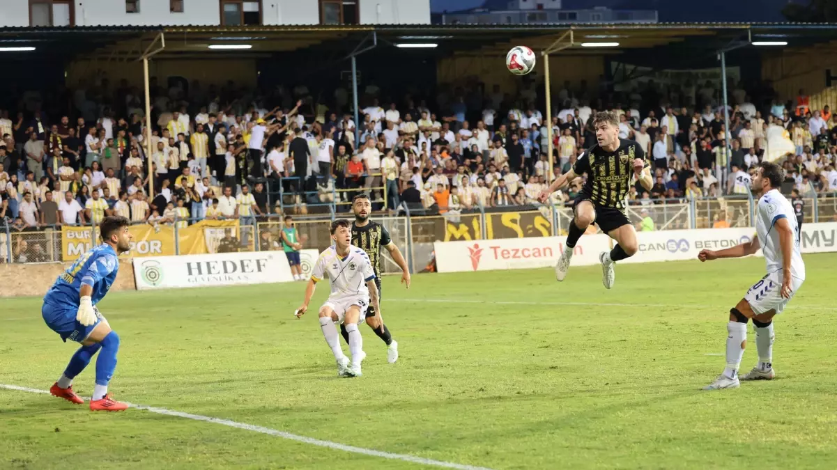 Menemen FK, Muşspor’u 4-1 Yenerek Zirve İddiasını Sürdürdü