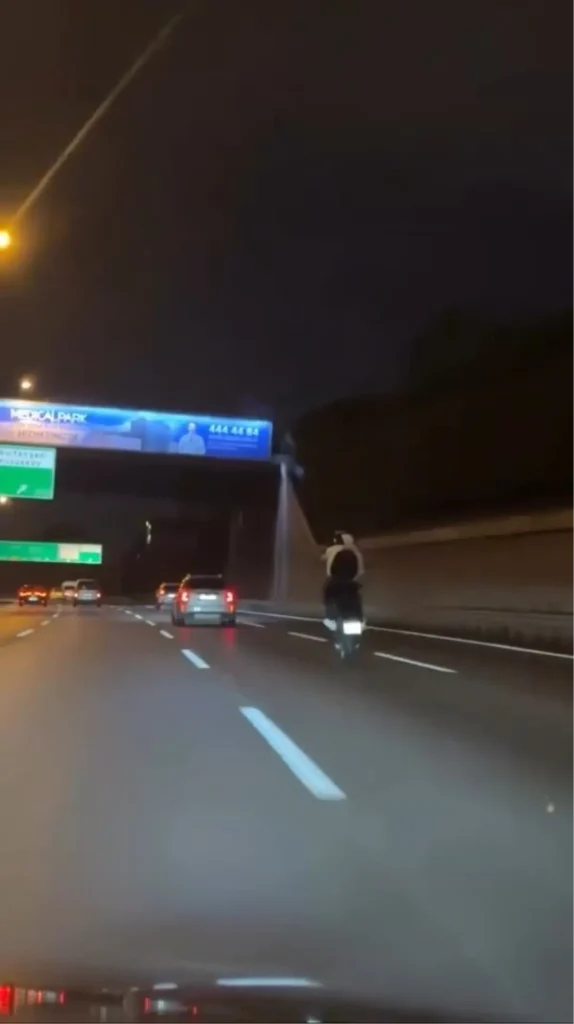 “Motosiklet Sürücülerinin Tehlikeli Yolculuğu”