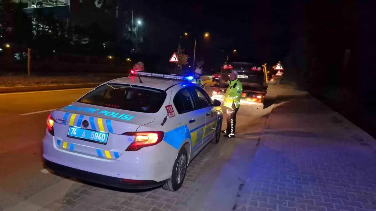 Trafiği Tehlike Altına Alan Alkollü Sürücüye Müdahale