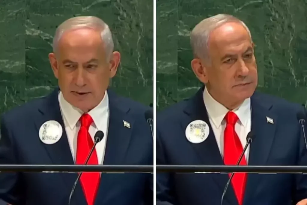 Netanyahu’nun BM Konuşması Protestolar Arasında Gerçekleşti