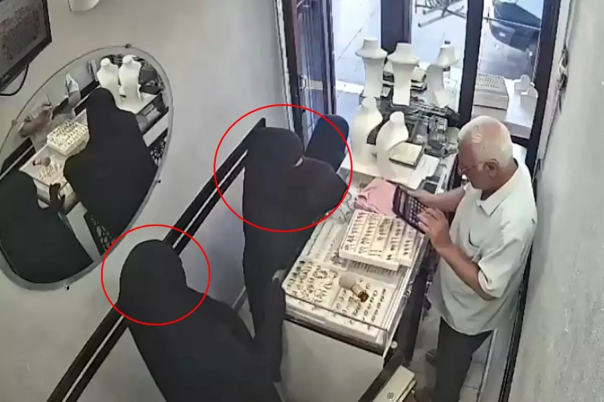 Çarşaflı Hırsızlar 2 Saat İçinde Yakalandı