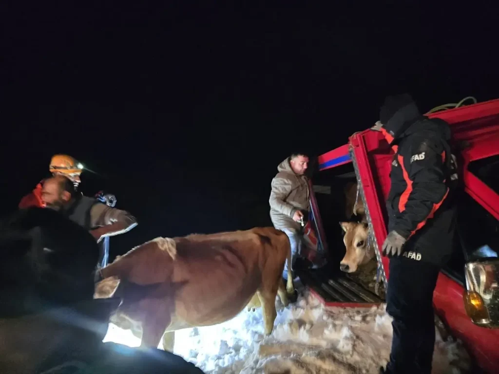 Rize’de Çığ Faciası: 15 Kişi Büyük Tehlike Atlattı