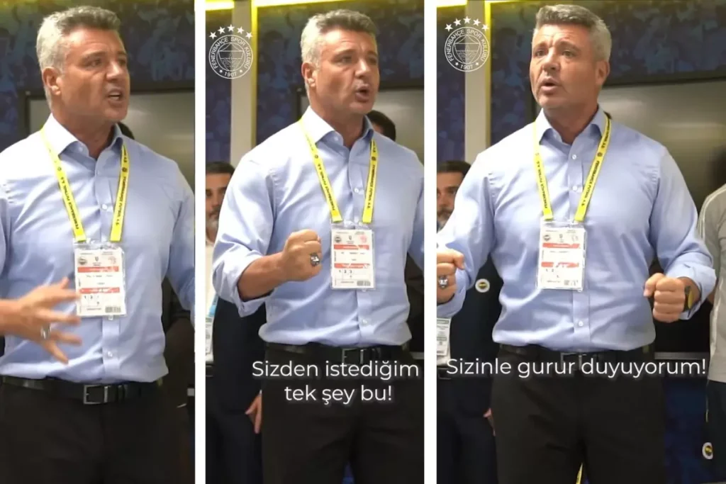 Fenerbahçe Başkanından Takıma Moral Konuşması