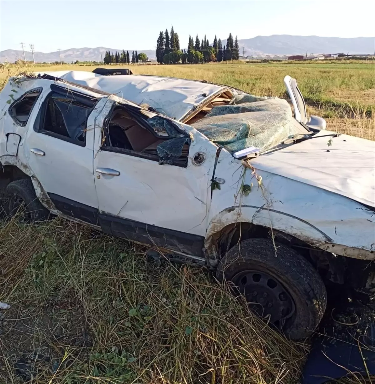 Manisa Salihli’de Tarla Kazası: 1 Yaralı