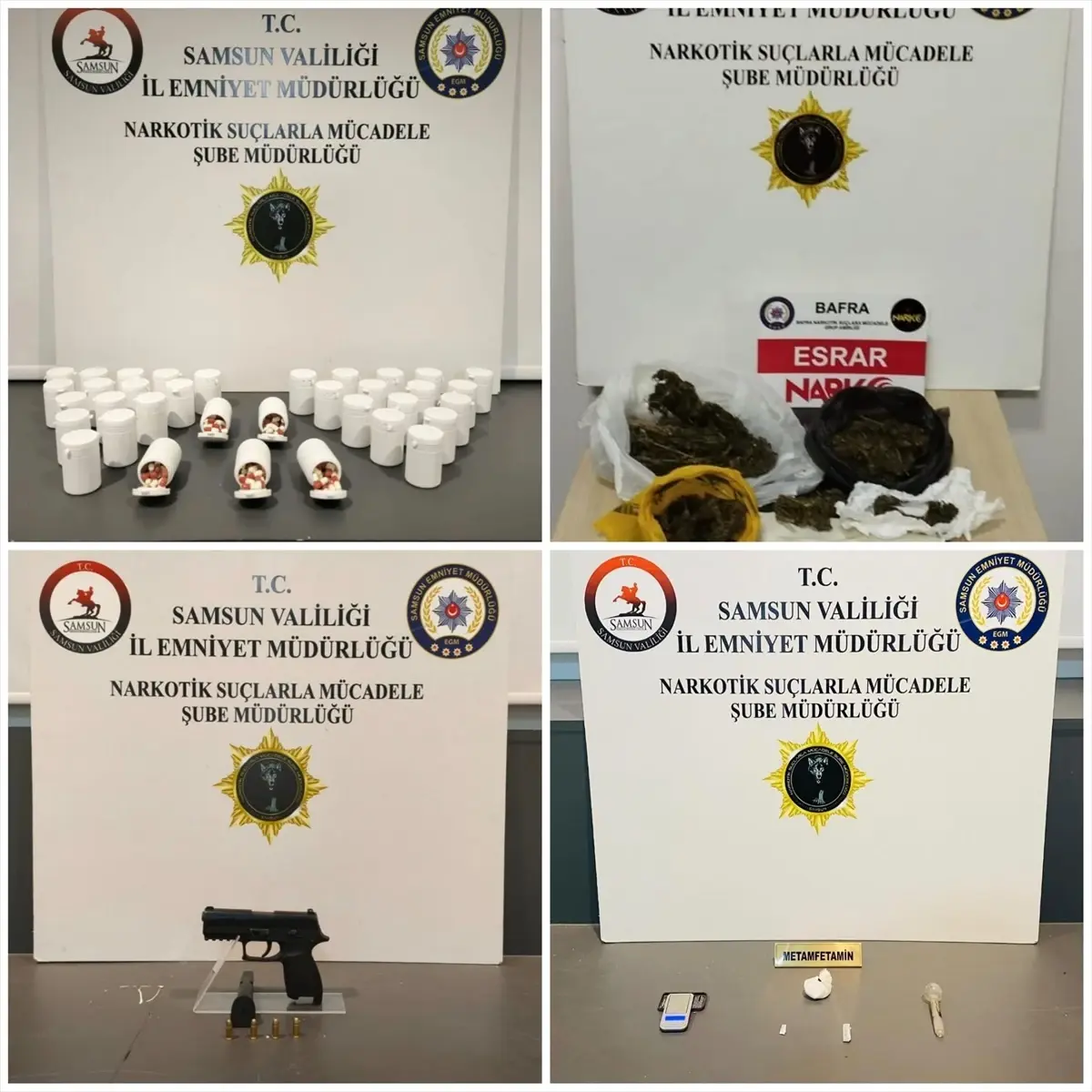 Samsun’da Büyük Uyuşturucu Operasyonu: 5 Gözaltı