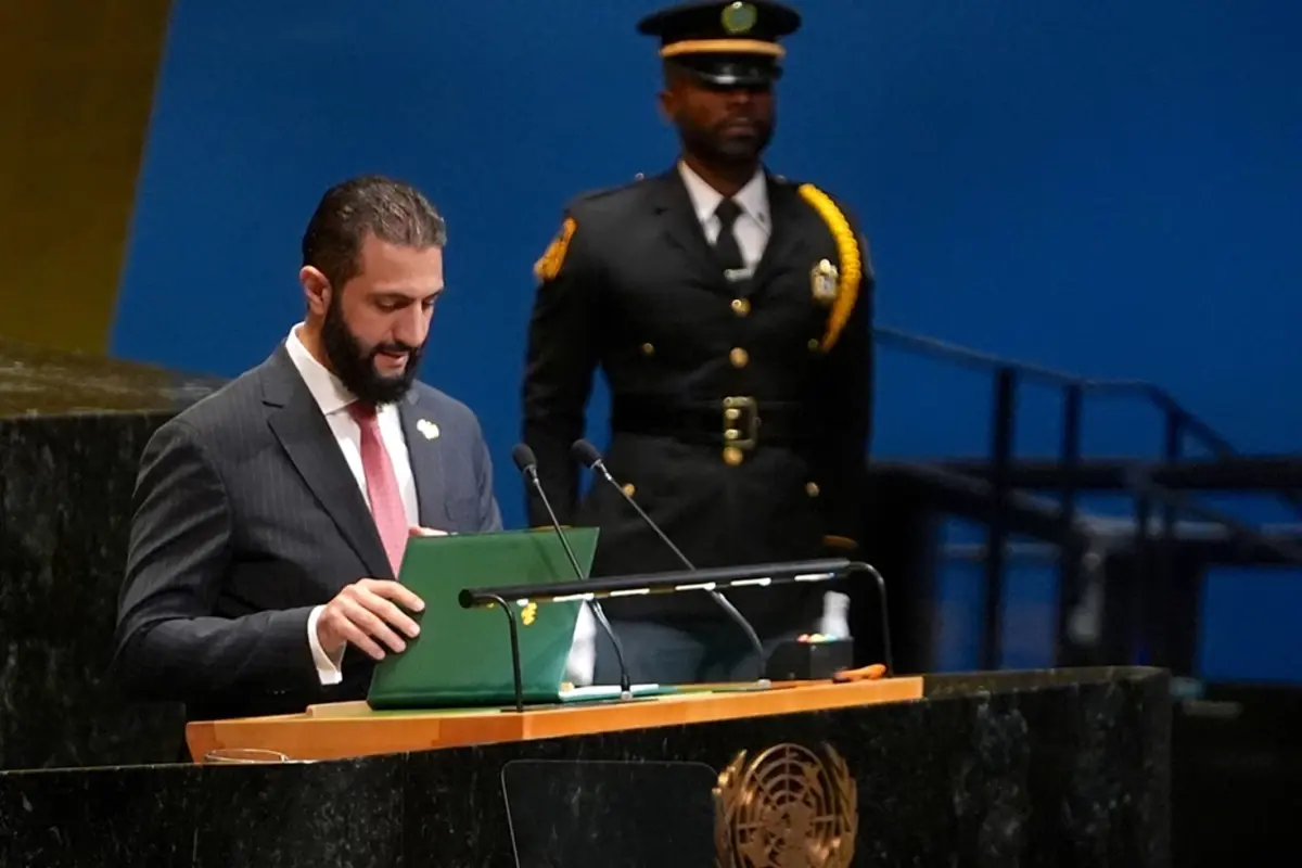 Suriye Lideri Ahmed Şara BM Genel Kurulu’nda Konuştu