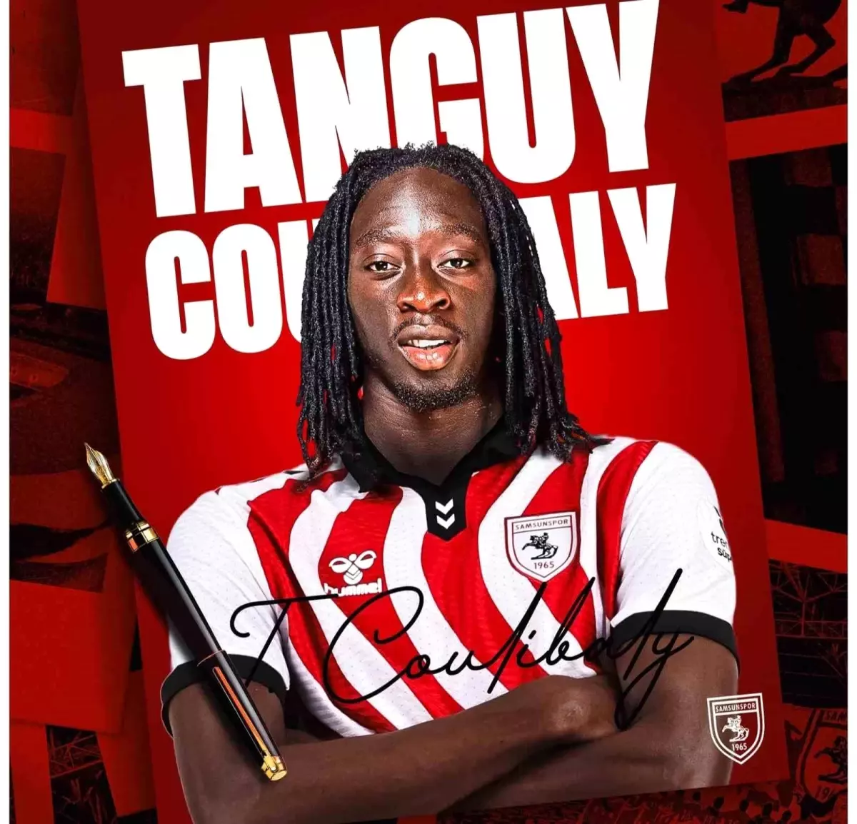 Samsunspor, Tanguy Coulibaly ile 3 Yıl Sözleşme İmzaladı