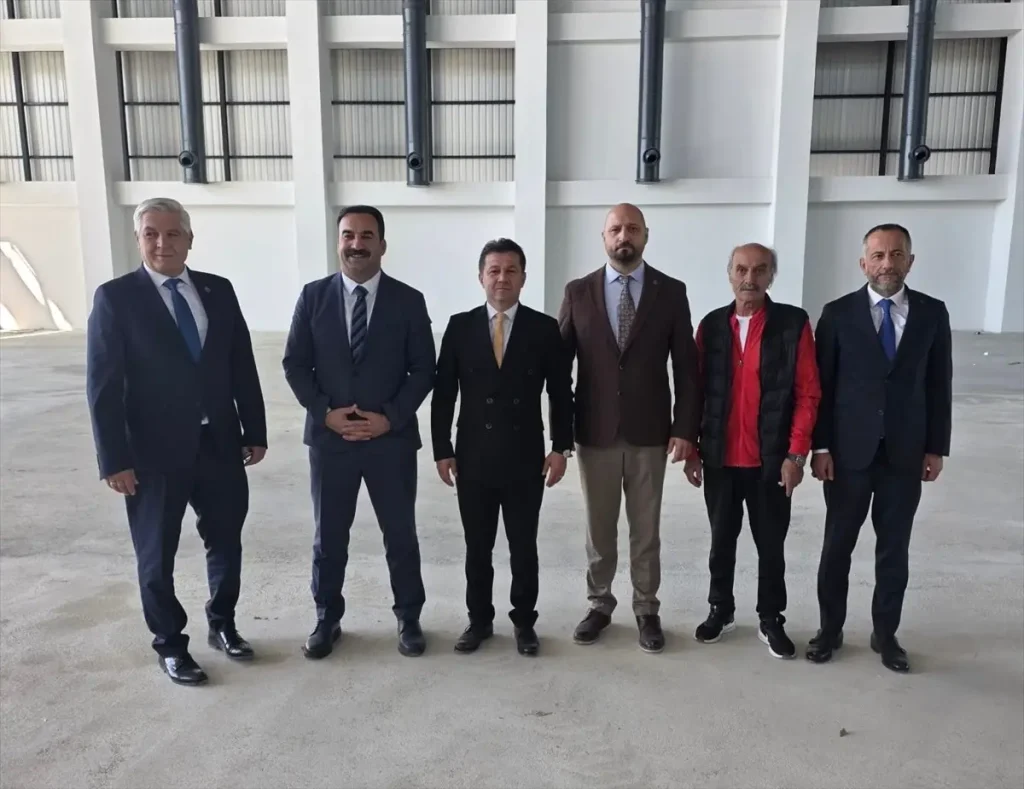 Cimnastik Federasyonu Yeni Tesis İncelemesi