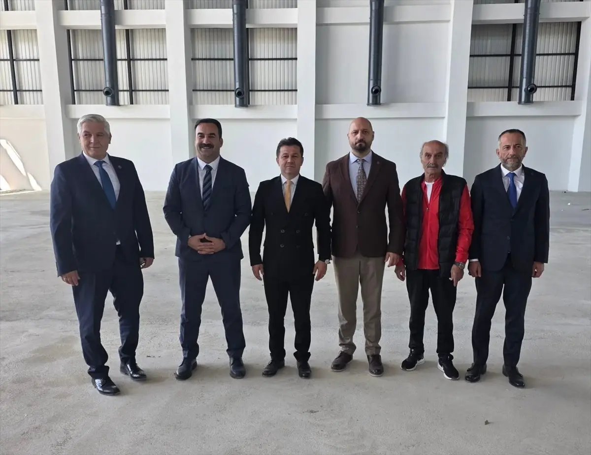 Cimnastik Federasyonu Yeni Tesis İncelemesi