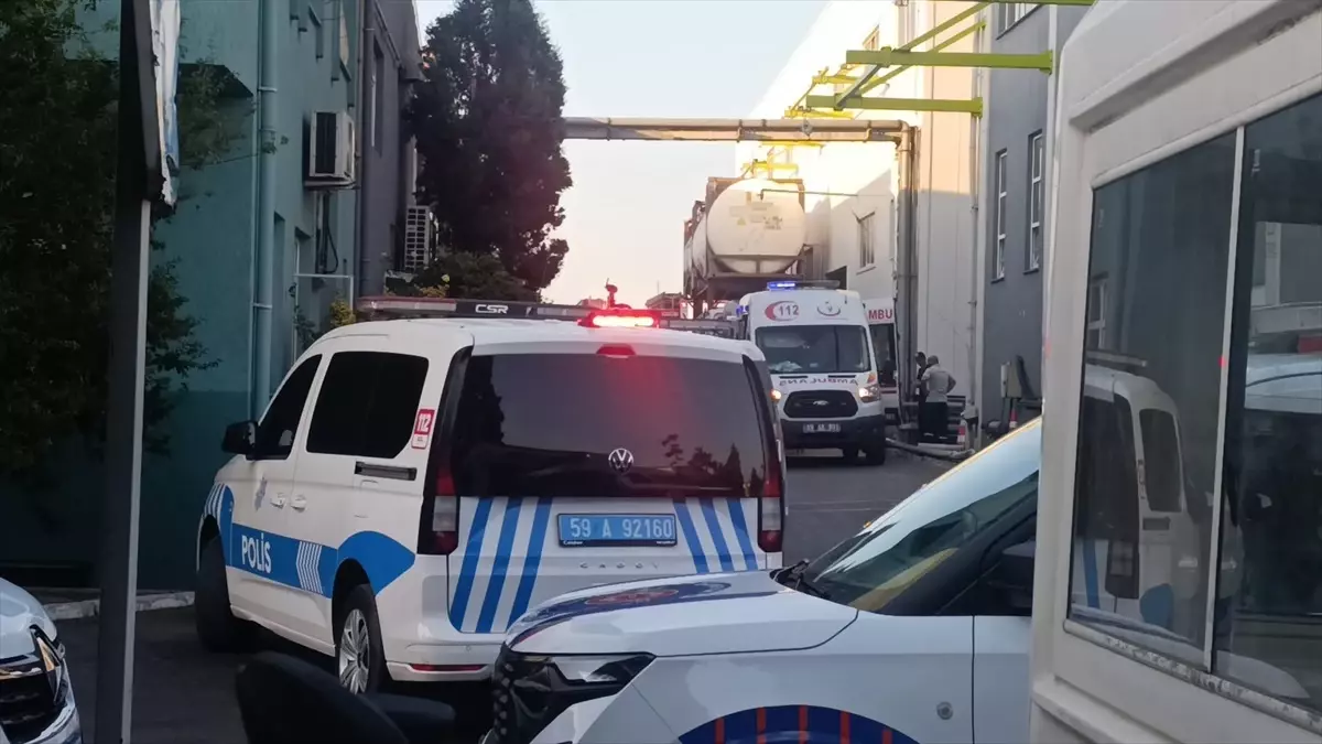 Fabrikada Kimyasal Kazanda Trajedi: Bir Ölü, Bir Yaralı