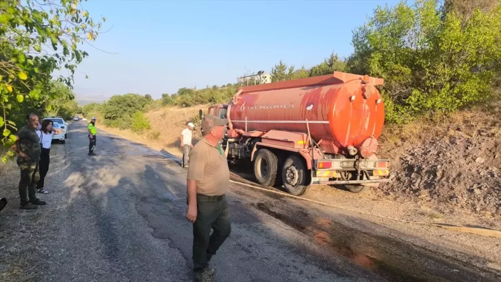 Tokat’ta Orman Yangını Kontrol Altına Alındı