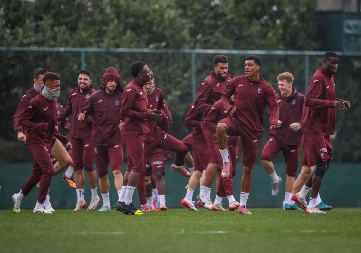 Trabzonspor, Kayserispor Maçına Hazırlanıyor