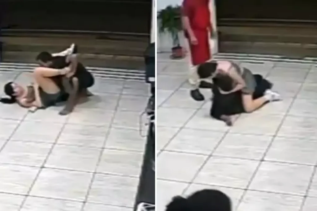 Cesur Kadın Hırsızı Etkisiz Hale Getirdi