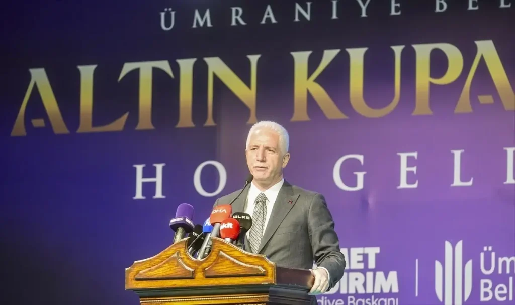 Ümraniye’de Spor Şöleni: Altın Kupa Gecesi