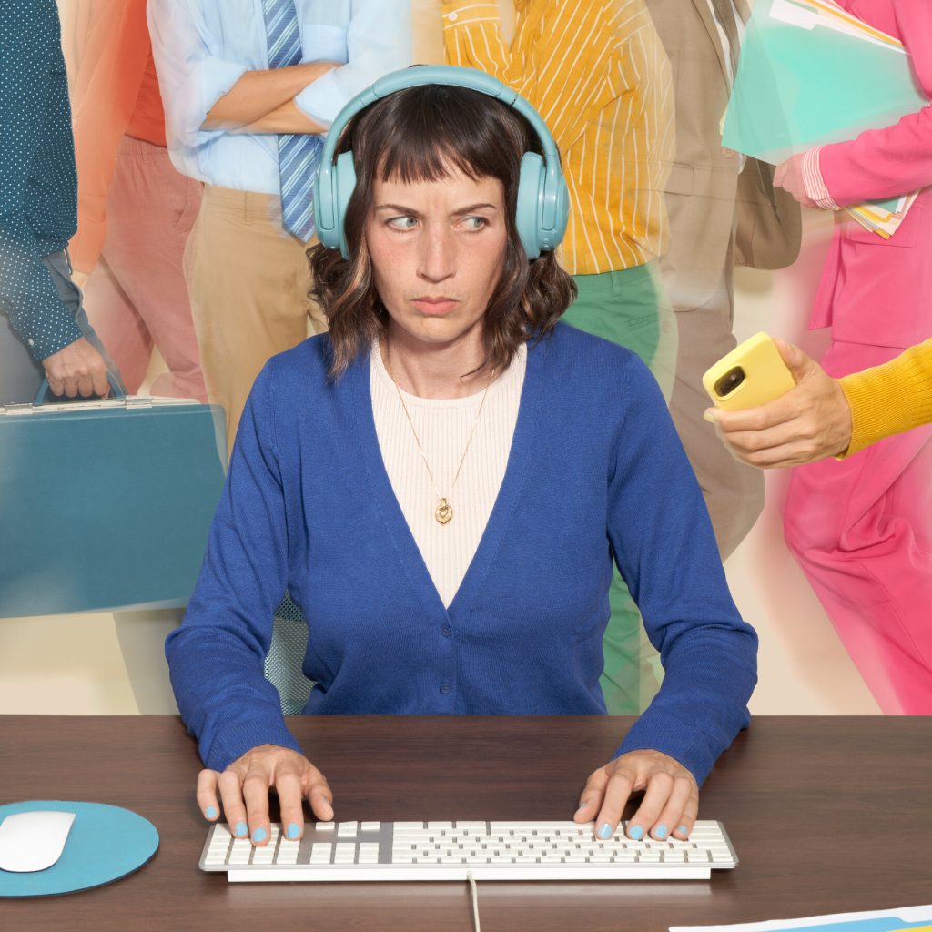 Quiet! I’m Working Here