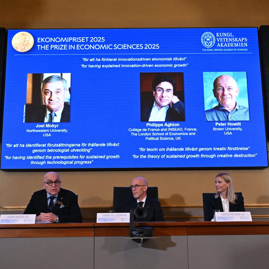 Nobel Laureates in Economics: Joel Mokyr, Philippe Aghion, and Peter Howitt Honored for Insights on Economic Growth