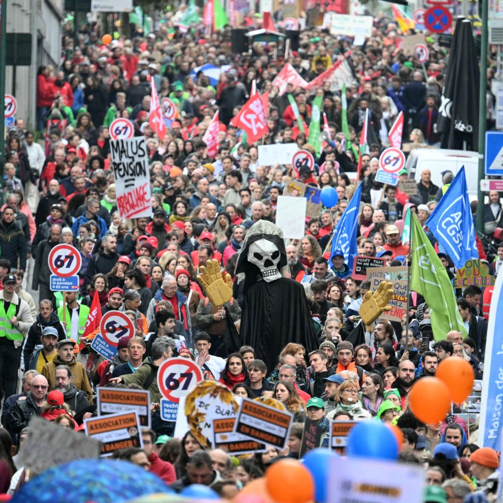 Protests in Brussels Halt Flights and Disrupt Public Transit