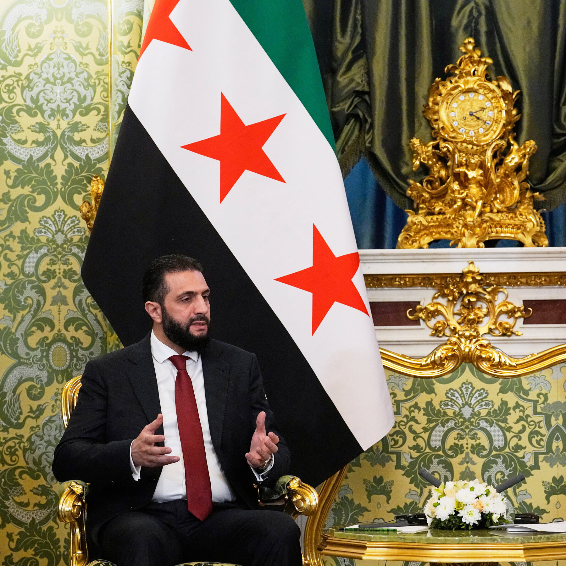 Russia’s Putin Hosts Syria’s New Leader in Moscow, A Shift in Alliances