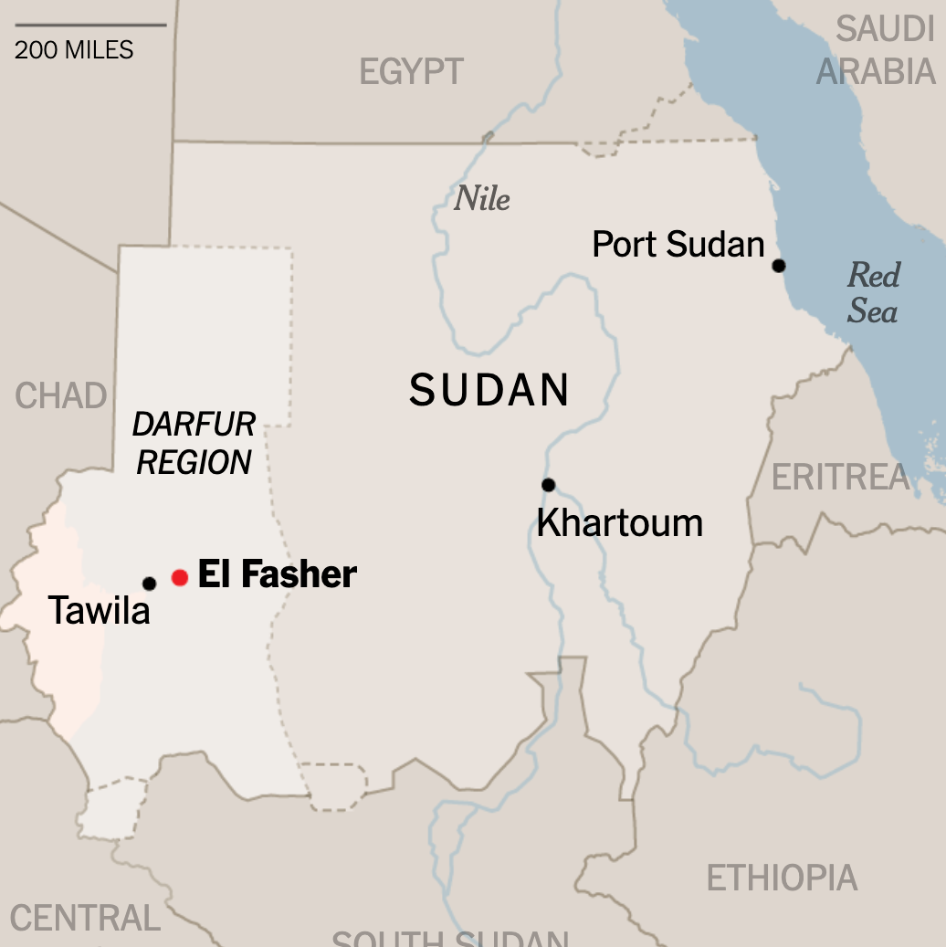 Dozens Killed in Strikes at Shelter in Besieged Sudanese City