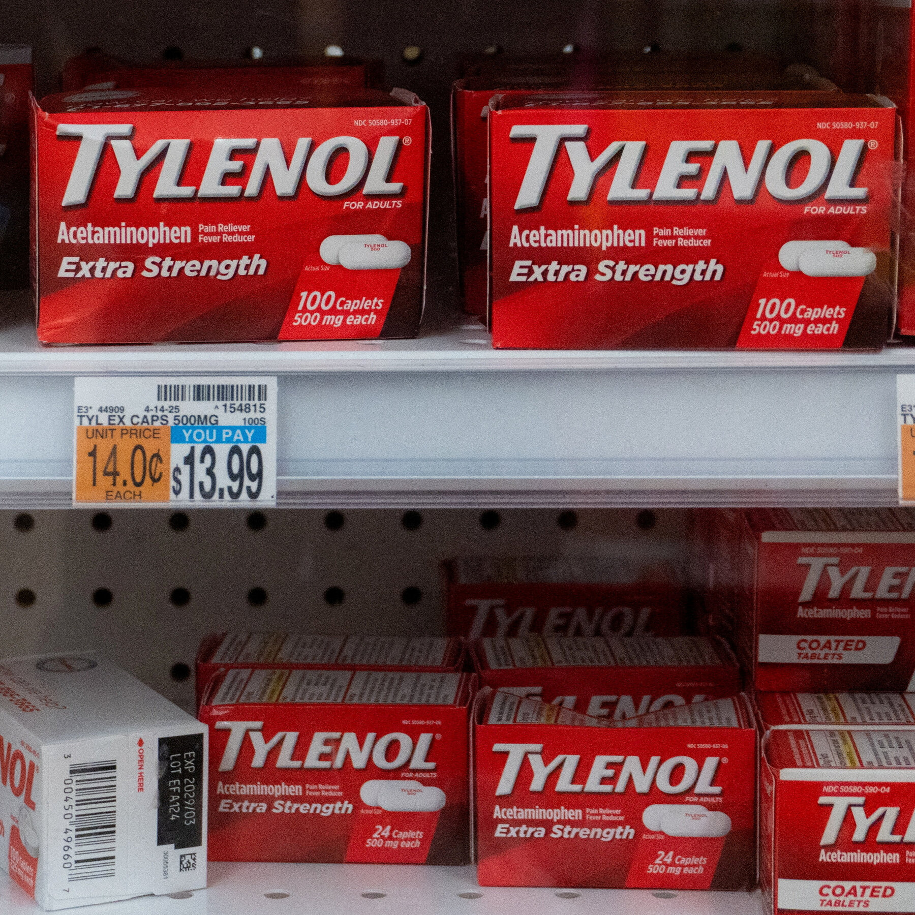 Texas Sues Tylenol Makers, Alleging Hidden Autism Risks